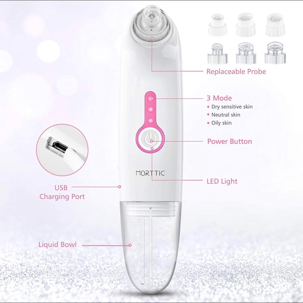 Morttic Blackhead Remover Vacuum NIB - Picture 5 of 8
